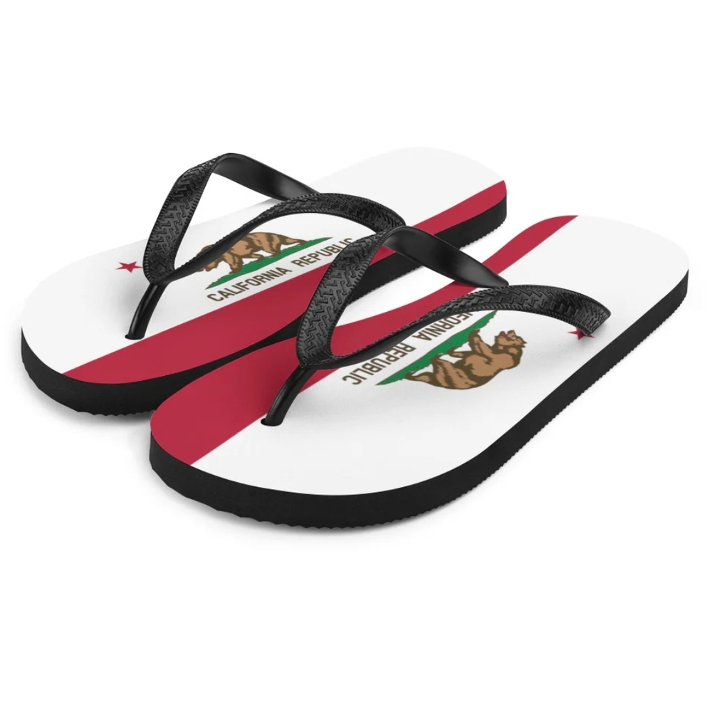 California Republic Women's Sandals - Black and White